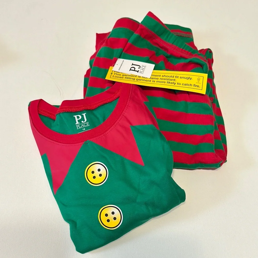 NEW PJ PLACE CHRISTMAS PAJAMA SET